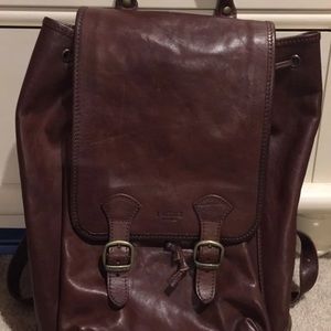 I Medici Leather Backpack